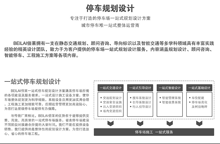 重庆昆明停车场规划设计打造卓越的停车场一站式规划设计方案